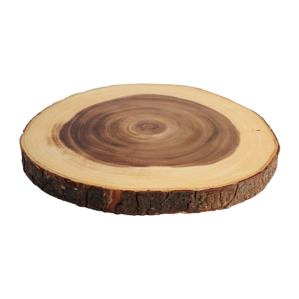 T&G Woodware Bark Deska za rezanje iz akacijevega lesa