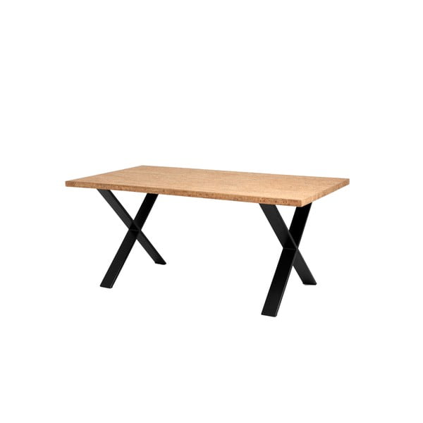 Jedilna miza s plođčo iz plutovine Custom Form Feld, 180 x 90 cm