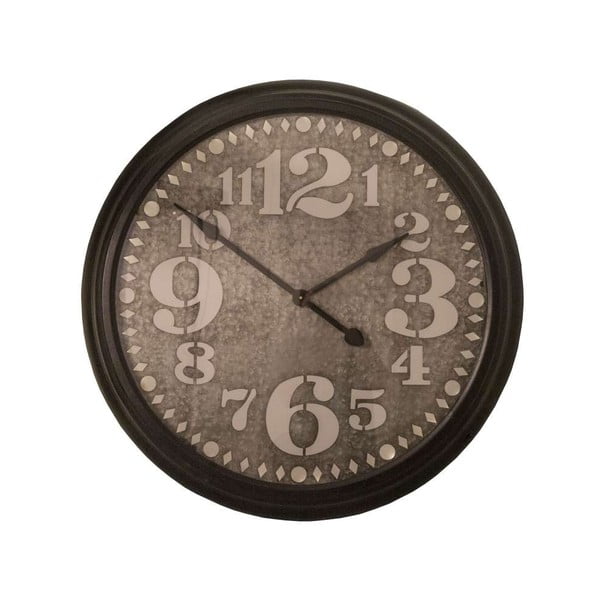 Stenska ura s pocinkano površino Antic Line , ø 93 cm
