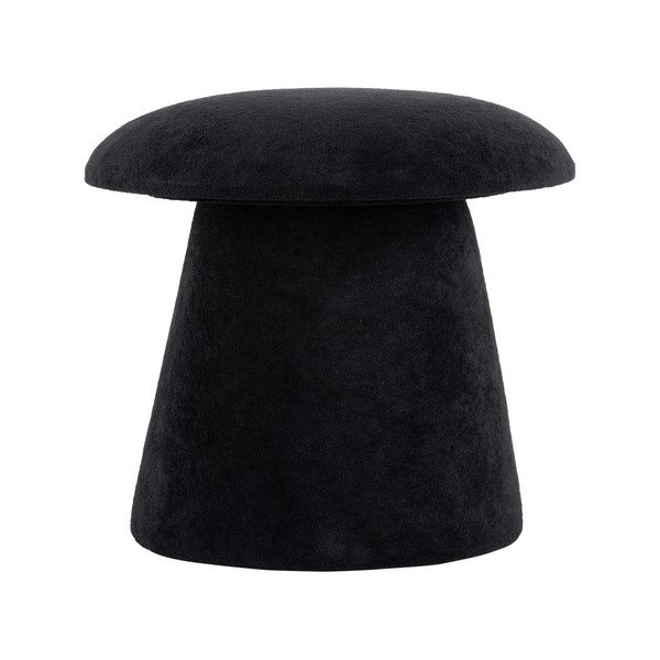 Črn žameten tabure Mushroom – Leitmotiv