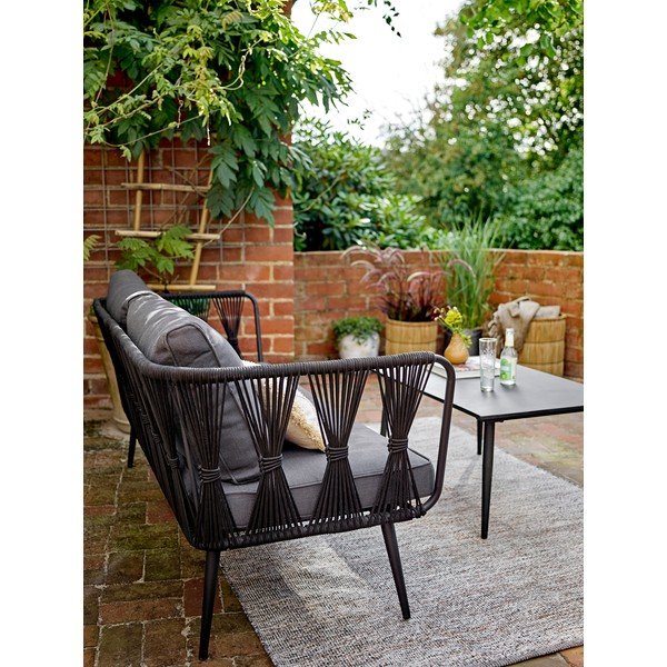 Siva preproga 140x200 cm Peretti – Bloomingville-image-1