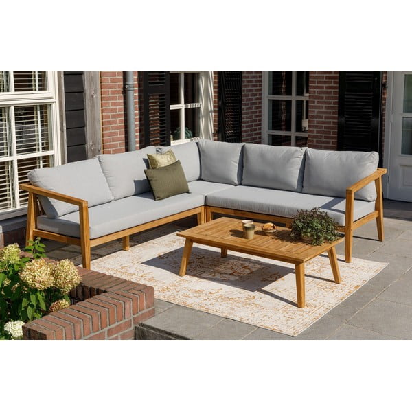 Vrtna garnitura iz tikovine Exotan Lucca-image-1