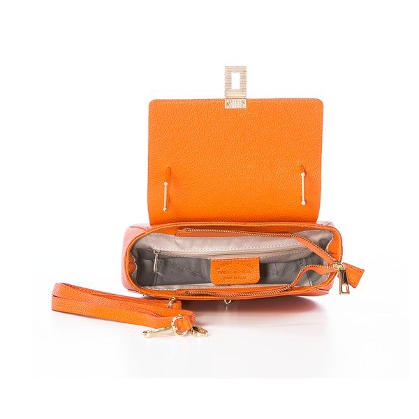 Usnjena torbica Grana Dollaro Orange-image-3