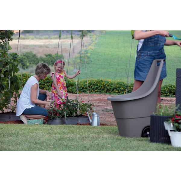 Bež vrtni koš Easy go – Keter-image-2