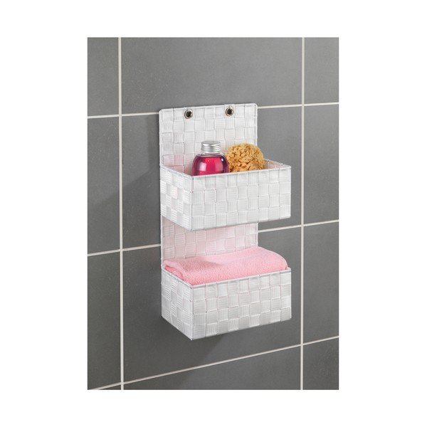 Beli dvojni kopalniški organizator Wenko Adria-image-4