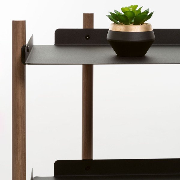 Nizek črn regal Kave Home Magal-image-4