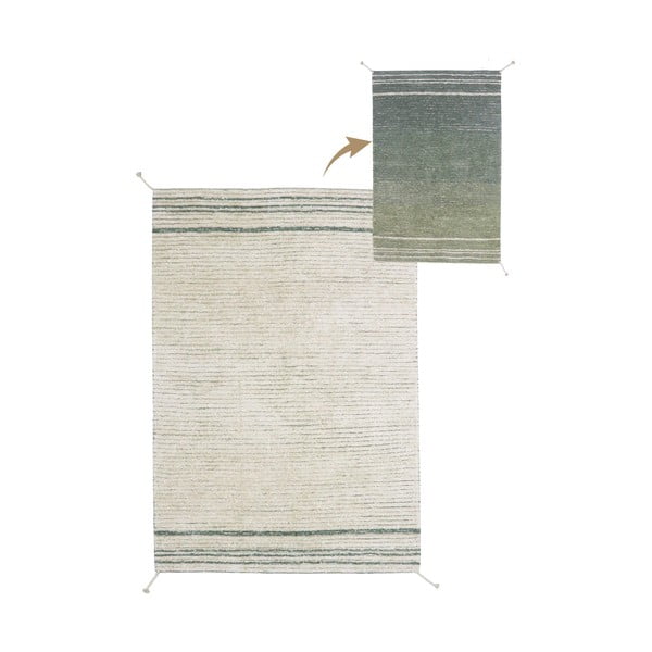 Zelena/modra bombažna preproga 170x240 cm Twin Vintage – Lorena Canals-image-3