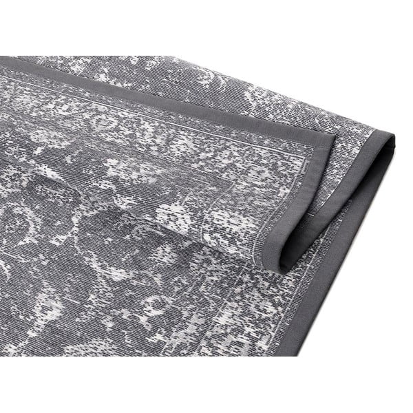 Siva obojestranska preproga Narma Sagadi, 80 x 250 cm-image-1