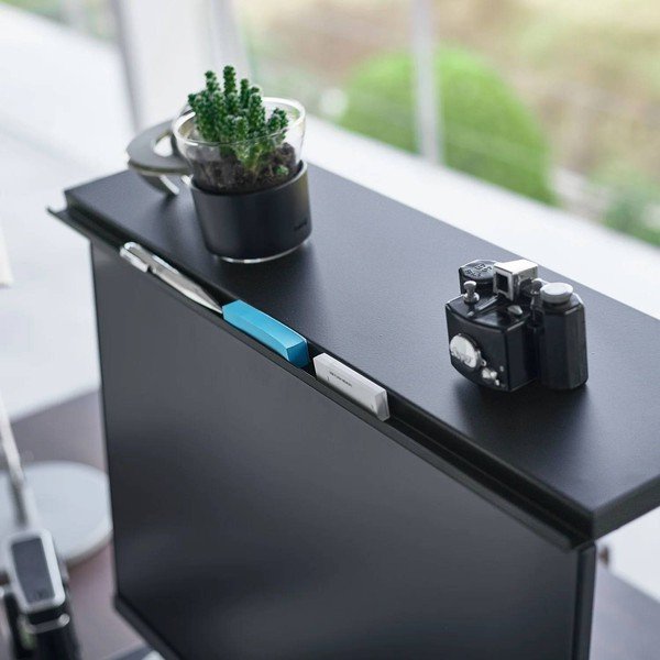 Črno kovinsko stojalo za monitor Tower – YAMAZAKI-image-3