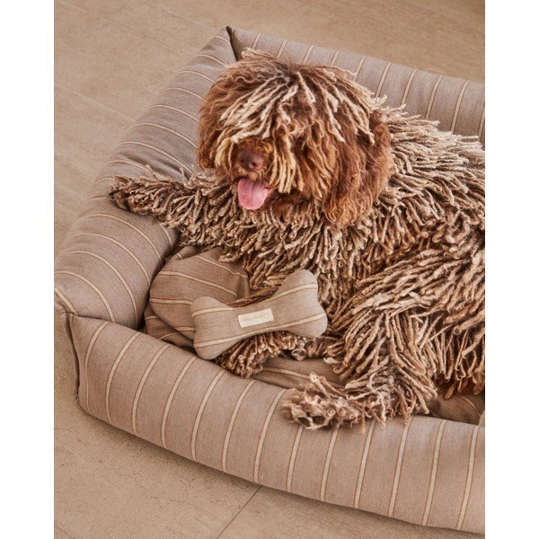 Rjava pasja postelja 75x75 cm Toby - Kave Home-image-2