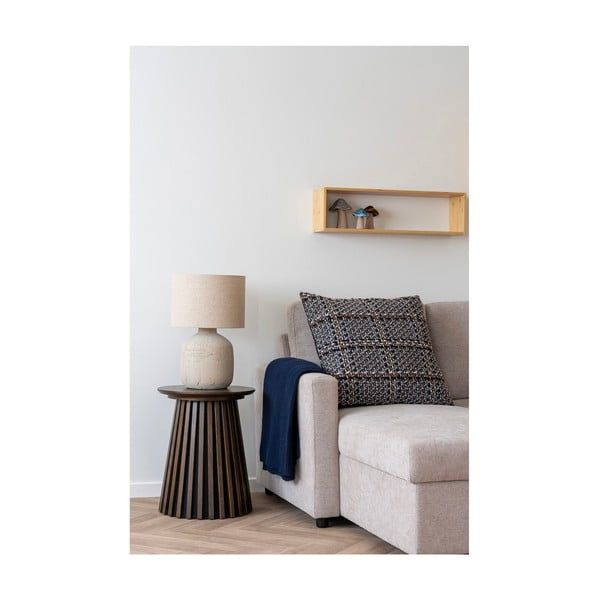 Kremno bela namizna svetilka s tekstilnim senčilom (višina 46,5 cm) Bilby – House Nordic-image-1