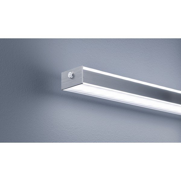 Kovinska LED zatemnitvena viseča svetilka v srebrni barvi Vitan – Fischer & Honsel-image-4