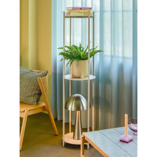 Bel kovinski regal 42x151 cm Norm – Hübsch-image-1