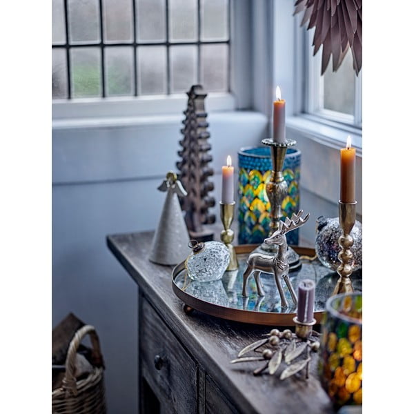 Steklen dekorativni pladenj ø 35 cm Glacier – Bloomingville-image-1