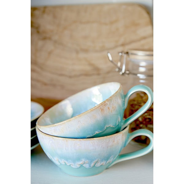 Modra/turkizna lončena skodelica 200 ml Taormina – Casafina-image-2