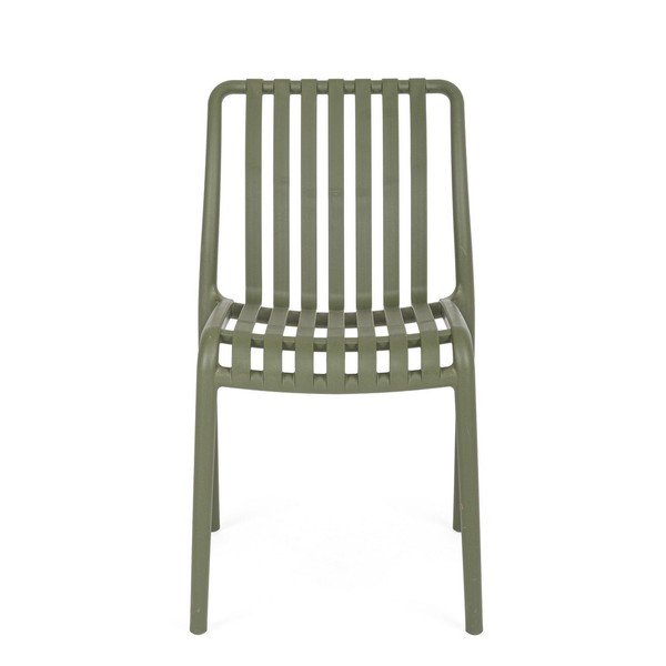 Zelen plastičen vrtni stol Billie – Bizzotto-image-2