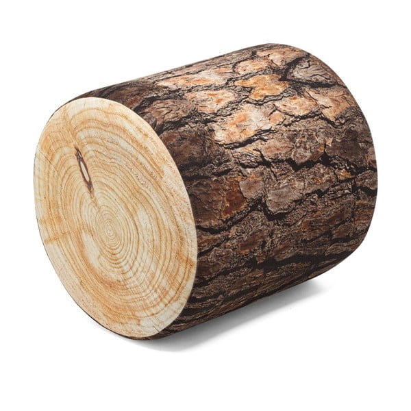 Tabure v lesnem dekorju Balcab Home Log-image-1