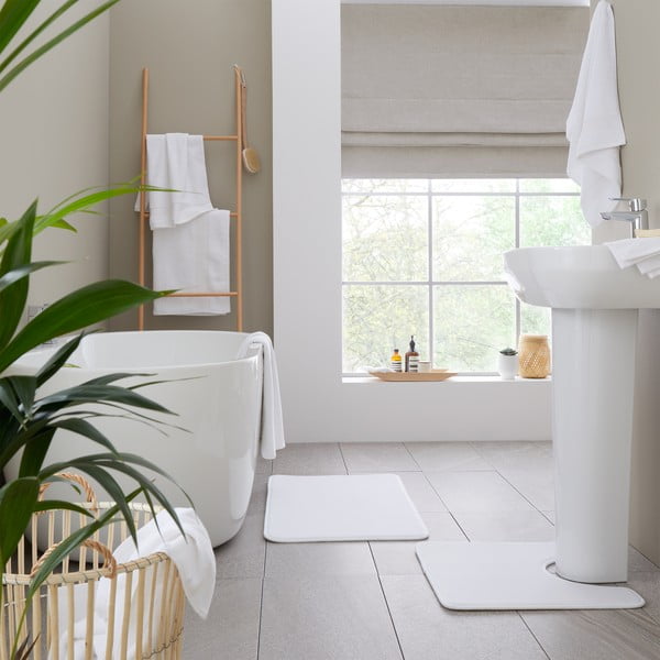 Beli frotirni bombažni komplet brisač 6 ks Anti-Bacterial – Catherine Lansfield-image-1