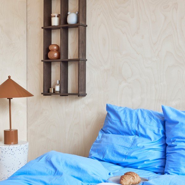 Rjava kovinska namizna svetilka (višina 50 cm) Kasa – OYOY Living Design-image-1