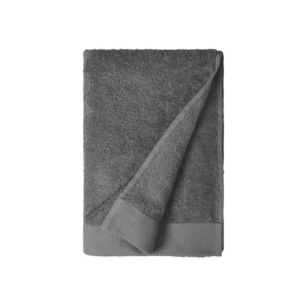 Siva brisača iz organskega bombaža 70x140 cm Comfort - Södahl