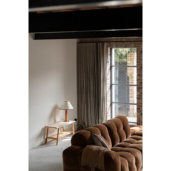 Klop iz masivnega lesa v svetli naravni barvi Kintaro – Dutchbone-image-3