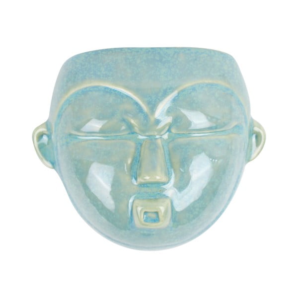 Zeleni stenski lonček PT LIVING Maska, 18,1 x 14,5 cm
