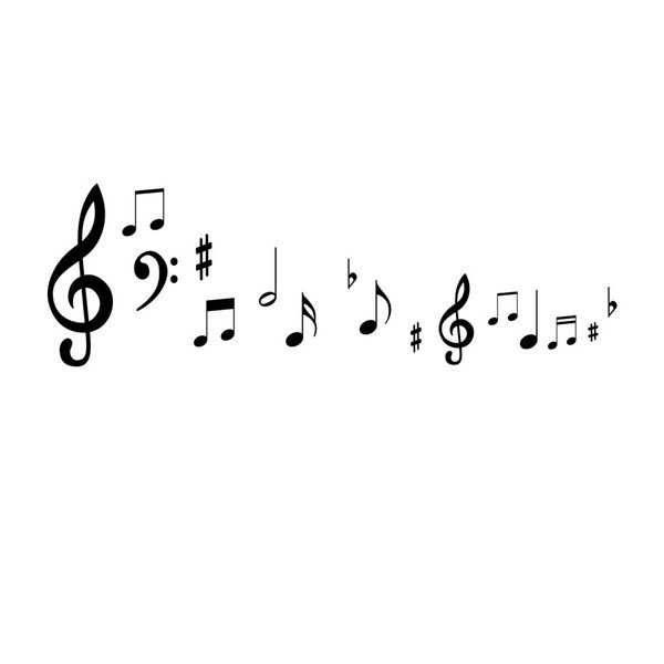 Nalepka Fanastick Musical Note-image-2