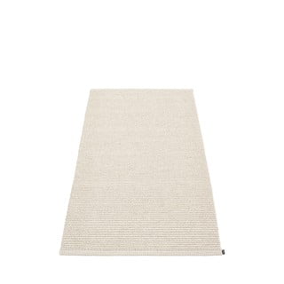 Kremno bela notranja in zunanja preproga 85x160 cm Mono Linen Vanilla – Pappelina
