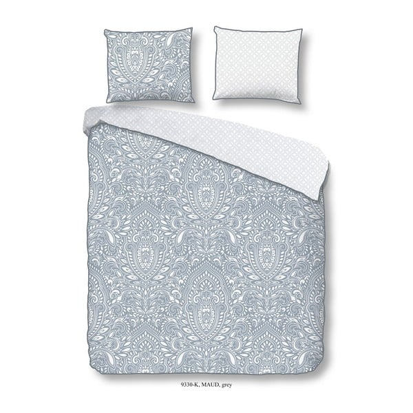 Bombažno posteljno perilo za zakonsko posteljo Descanso Maud, 200 x 200 cm