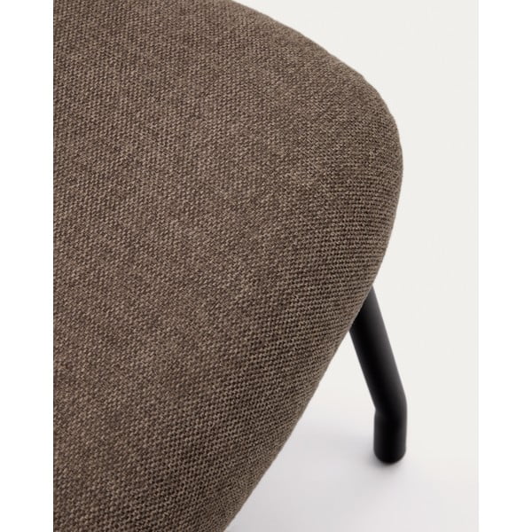 Rjav tabure Belina – Kave Home-image-3