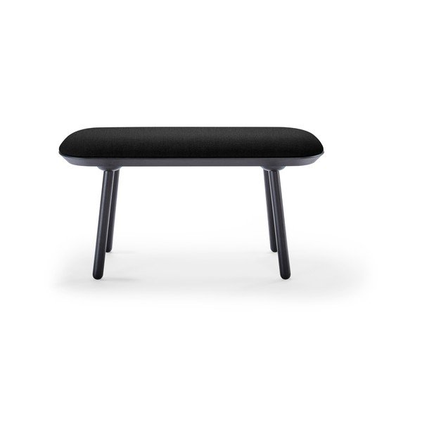 Črna klop EMKO Naïve, 100 cm-image-2