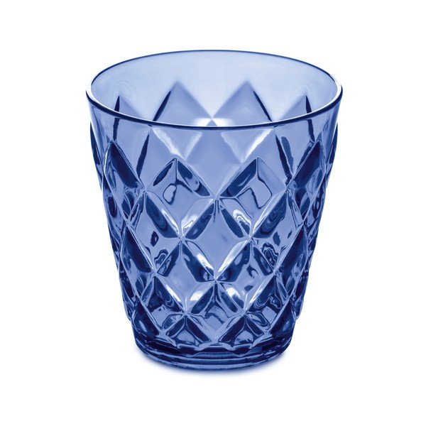 Modri plastični kozarec Tantitoni Crystal, 200 ml
