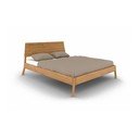 Zakonska postelja iz masivnega hrasta 180x200 cm Twig – The Beds