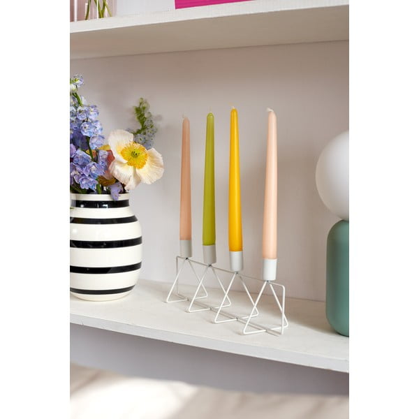 Bel svečnik za 4 sveče PT LIVING, dolžina 40 cm-image-2