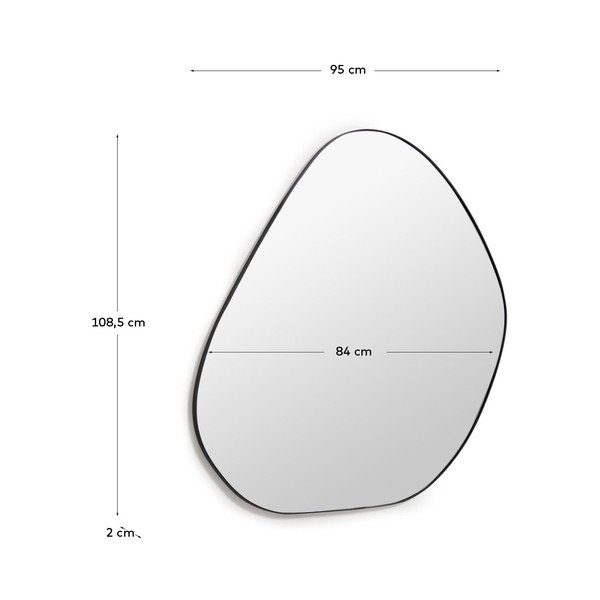 Stensko ogledalo 95x108,5 cm Anera – Kave Home-image-4