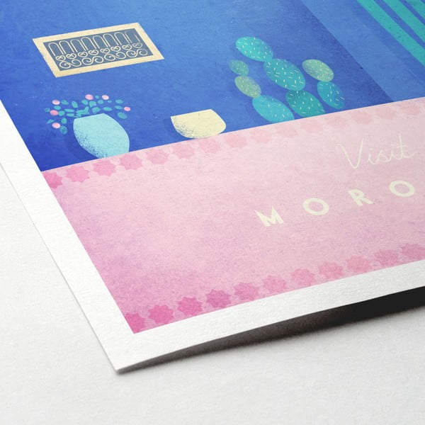 Plakat Travelposter Marocco, A3-image-2