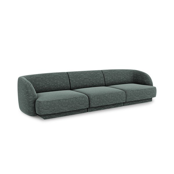 Temno zelen kavč 259 cm Miley - Micadoni Home-image-2