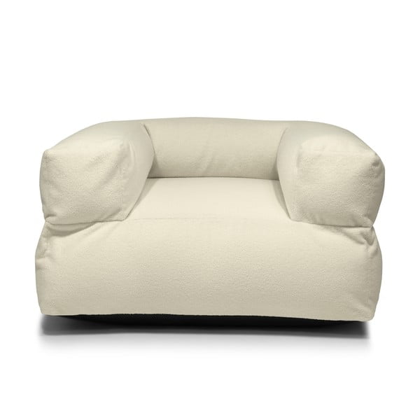 Rjava vreča za sedenje iz tkanine bouclé MooG – SLOWDOWN-image-2