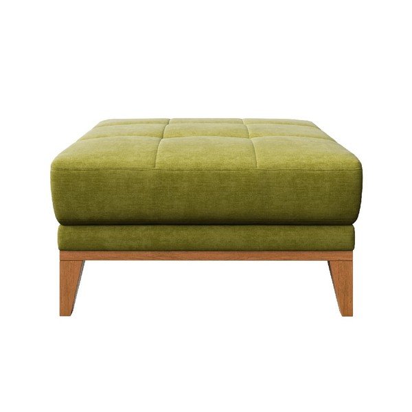 Olivno zelena MESONICA Musso Tufted Ottoman-image-1