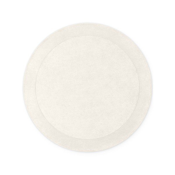 Kremno bela ročno tkana okrogla preproga iz mešanice volne ø 150 cm Kivi – Villeroy&Boch