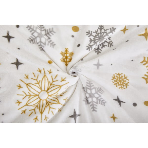 Kremno bela enojna posteljnina iz mikropliša 140x200 cm Magic – My House-image-1