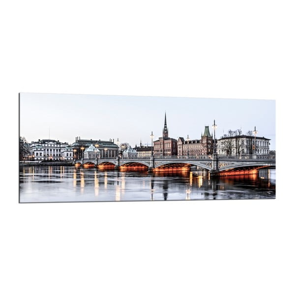 Slika Styler Glasspik City Stockholm, 50 x 125 cm