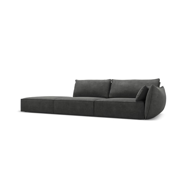 Siv ležalnik (desni kot) Vanda – Mazzini Sofas-image-2