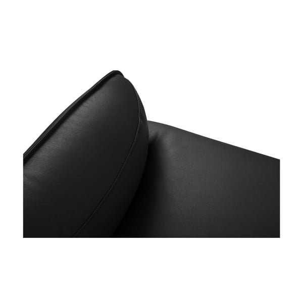 Temno siva usnjena sedežna garnitura Windsor & Co Sofas Neso, 175 x 90 cm-image-4