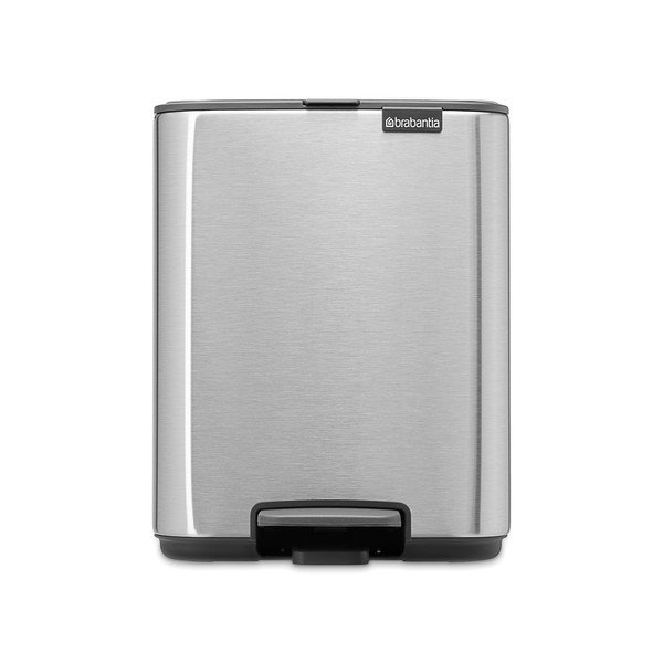 Jeklen koš za smeti s pedalom v mat srebrni barvi 7 l Bo – Brabantia-image-4