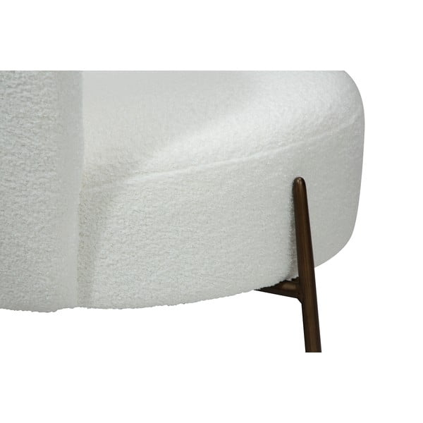 Bel fotelj iz tkanine bouclé Orbit – DAN-FORM Denmark-image-1