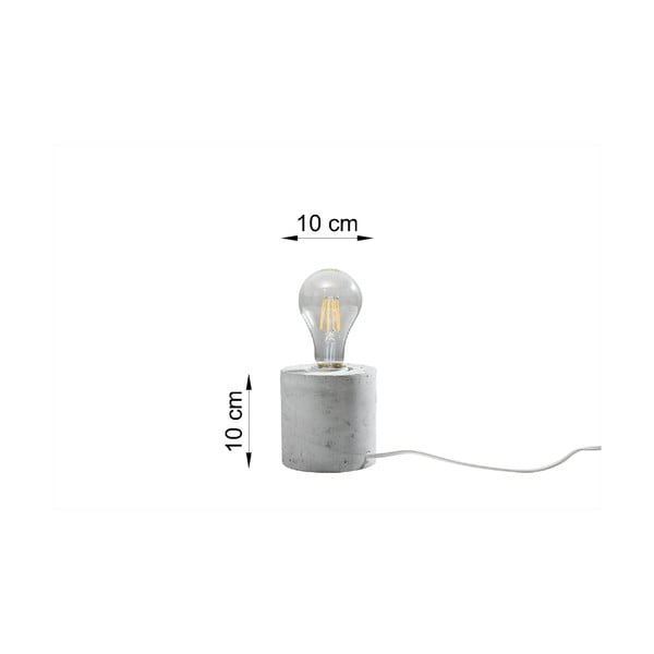 Betonska namizna svetilka Sollux Elia-image-2