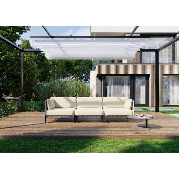 Bež vrtni modularni kavč 234 cm Dandy – Sit Sit-image-4