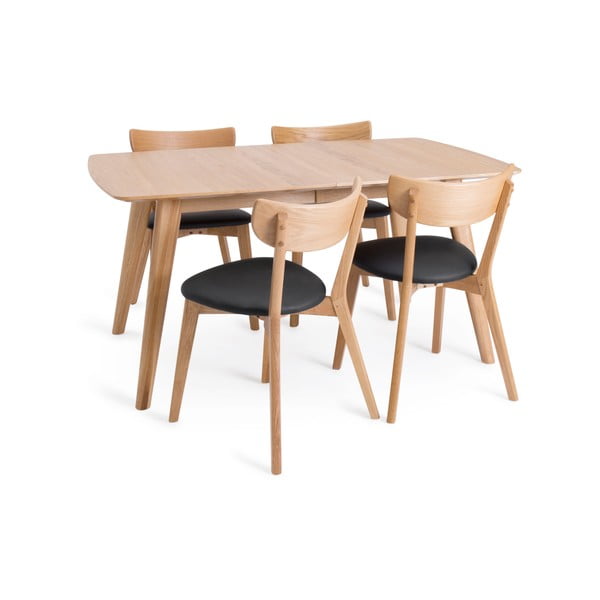 Raztegljiva jedilna miza 90x150 cm Rho – Unique Furniture-image-4