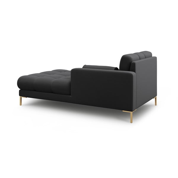 Temno siv ležalnik (desni kot) Bali – Cosmopolitan Design-image-3